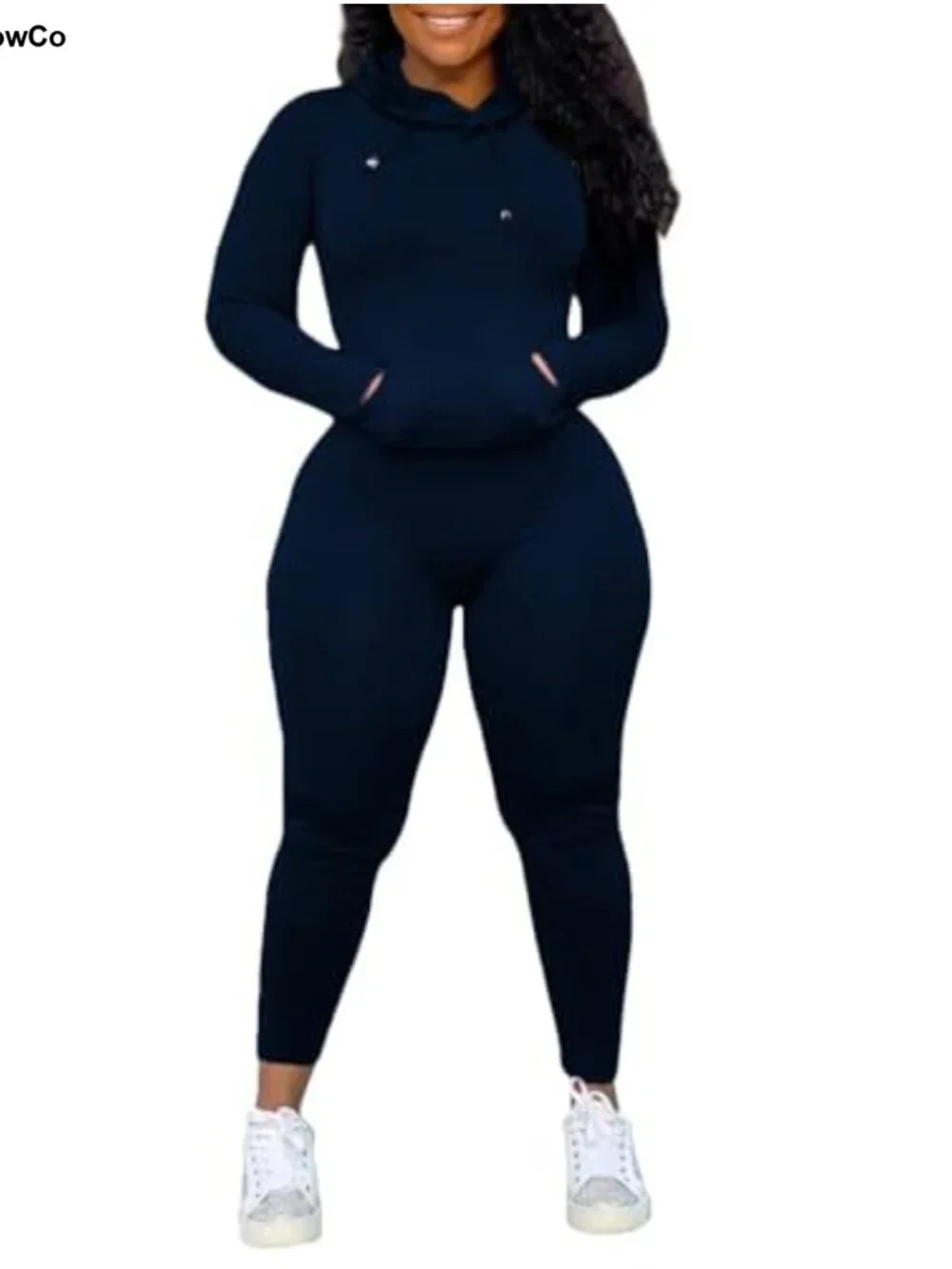 2 Piece Lounge Set Sweatsuit for Women Long Sleeve Tracksuit Joggers
